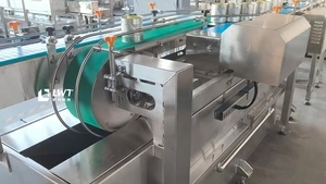 Enjuagadora de latas vacías
