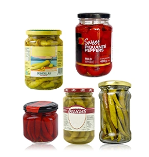 Muestras de productos terminados