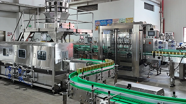 Líneas de envasado de alimentos en lata
