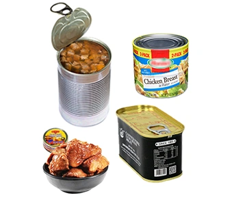 Muestras de productos terminados
